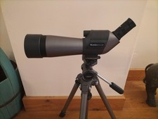 Telescope, Kenco Field Scope, Japan, On  a Velbon Delta Fully Extendable Tripod.