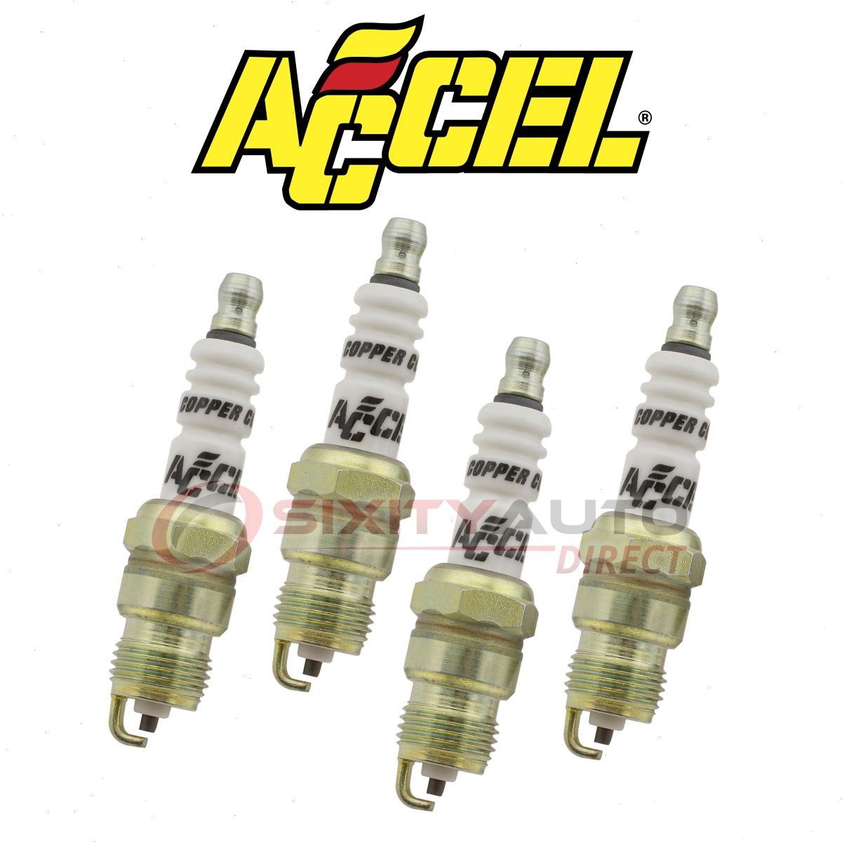 ACCEL 0574S-4 Spark Plug for Ignition Secondary xc