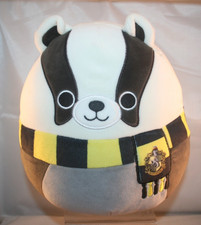Squishmallows Harry Potter Hufflepuff Badger 10" Plush - Pre-Owned