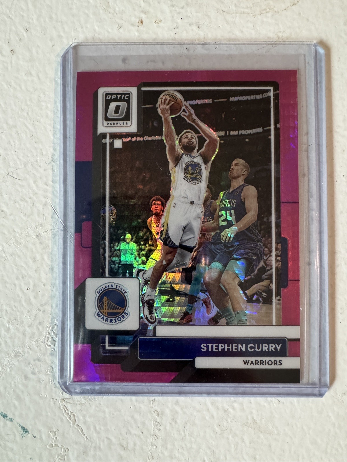 2022-23 Panini Donruss Optic - Stephen Curry #96 Pink Hyper Prizm