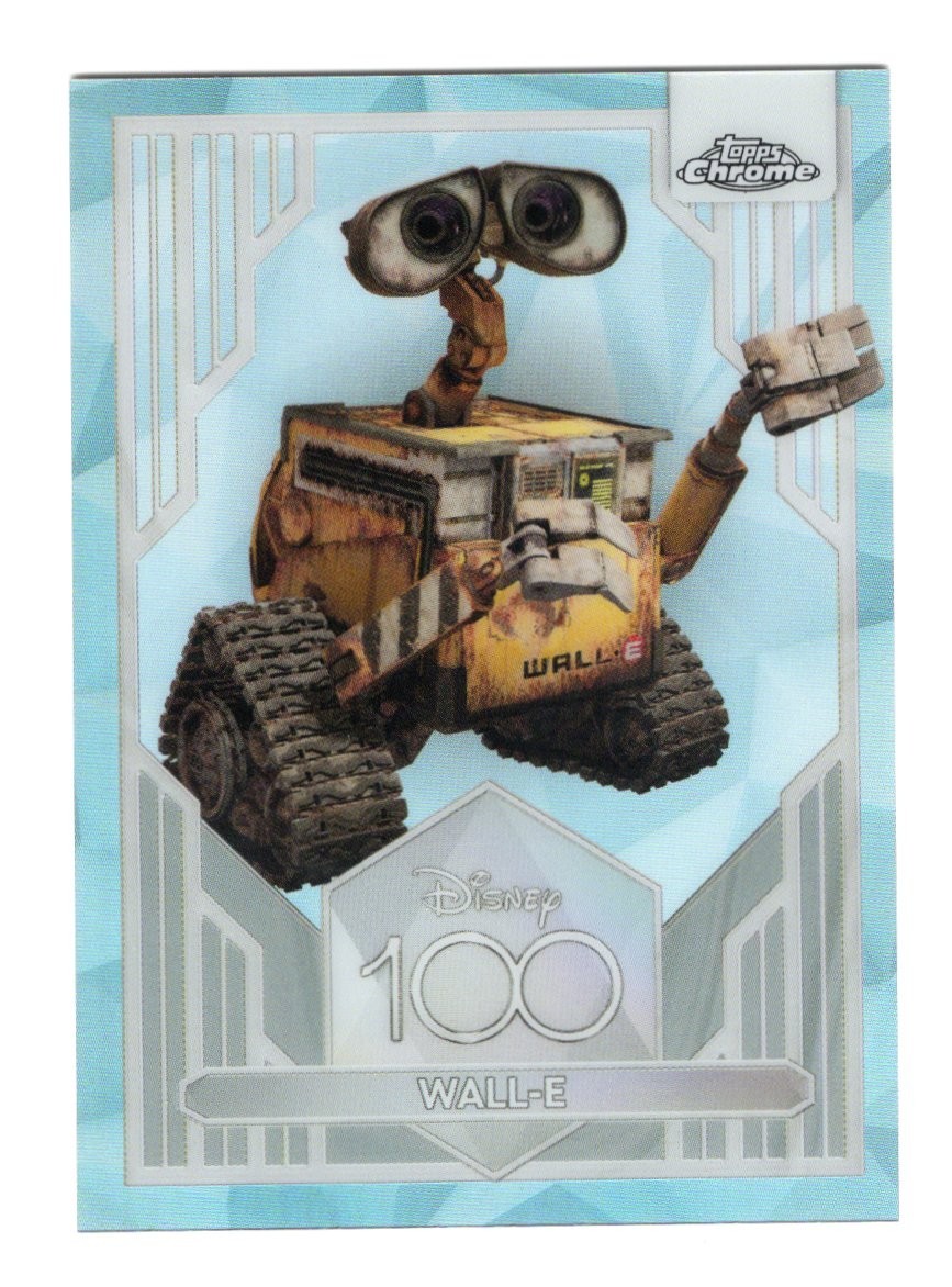 Wall-E 2023 Topps Chrome Disney 100 #36 Refractor Price Guide