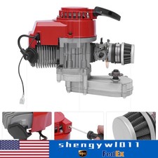 2 Stroke HP Racing Engine Motor 49cc 47cc 50cc Pocket/Quad/Dirt Bike Pull Start