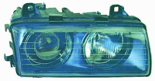 ABAKUS Left Halogen Headlight 444-1110L-LD-EN for BMW, H1 W5W