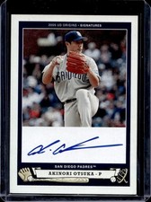 2005 Upper Deck Origins Akinori Otsuka Signatures Auto Autograph #AO1 Padres