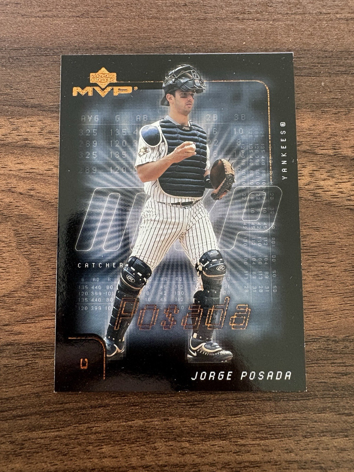 2002 Upper Deck MVP Jorge Posada New York Yankees #129 NM