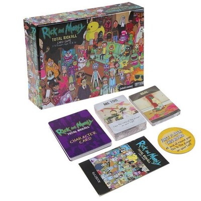 Neu Total Rickall Rick and Morty Cooperative Kartenspiel pickle rick Desk Game