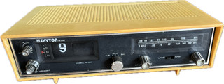 SKYTON De LUXE Manta RD 500 Radiowecker Transistorradio analog Uhr alt