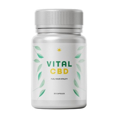Vital C B D, 30 Kapseln - Natürliches Nahrungsergänzungsmittel