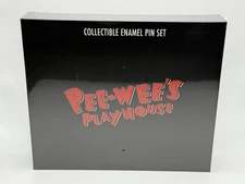 SDCC 2025 EXCLUSIVE Shout Factory Pee-Wee’s Playhouse Pin Set of 5 Sealed LE 500