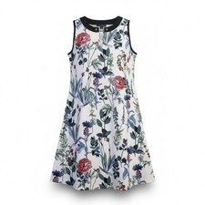 Tommy Hilfiger Womens Floral Print Sleeveless Mini A-Line Dress Sz XS