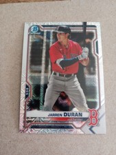 2021 Bowman Chrome Prospects Jarren Duran #BCP-135 Mojo Refractor (RC) Red Sox