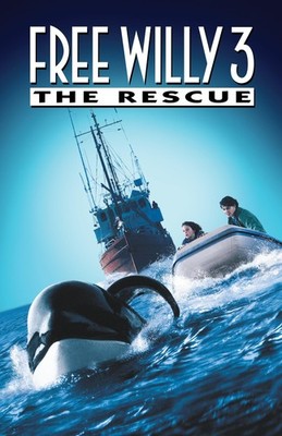 Free Willy 3 The Rescue (1997) Movie Poster Print Wall Art Home Decor Vintage