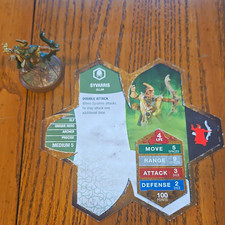 Heroscape Syvarris Ullar Elf Archer Painted Figure w/ Card (2004)
