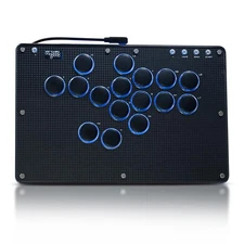 Haute42 Leverless Arcade Stick T16-texture, All-Button Arcade Controller for ...