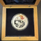 2008 China 10Y Yuan BEIJING OLYMPICS 1oz Silver Coin ~ Hoop Rolling ~ VIN 1 — photo 2
