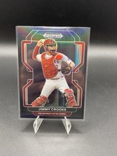 2022 Panini Prizm Draft Picks #PDP127 Jimmy Crooks Black