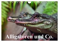 "Calendar 2027 · US Version · Alligators And Co. (Wall Calendar 2027 12\" × 8\" Lan"