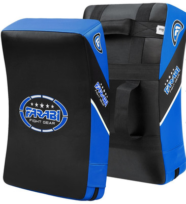 1 x FARABI Strike Shield Kickboxen Focus Pads Training Boxen MMA Pads gebogen