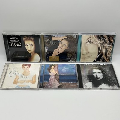 Celine Dion CD LOT OF 6: Falling Into You, Unison, All The Way, A New Day Has Co