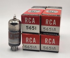 4x Tube Lot NOS RCA 5651 A Voltage Regulators GUARANTEED  FAST SHIPPING 