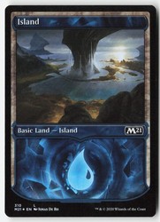 Island (Showcase) Foil - Core Set 2021 M21 #310