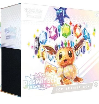 Pokémon Karmesin & Purpur Prismatische Entwicklungen Top-Trainer-Box TTB (DE)