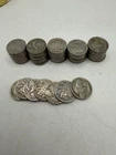 Vintage Buffalo Nickles Lot Of 57 Unsorted Coins Currency Lot 5 Cents