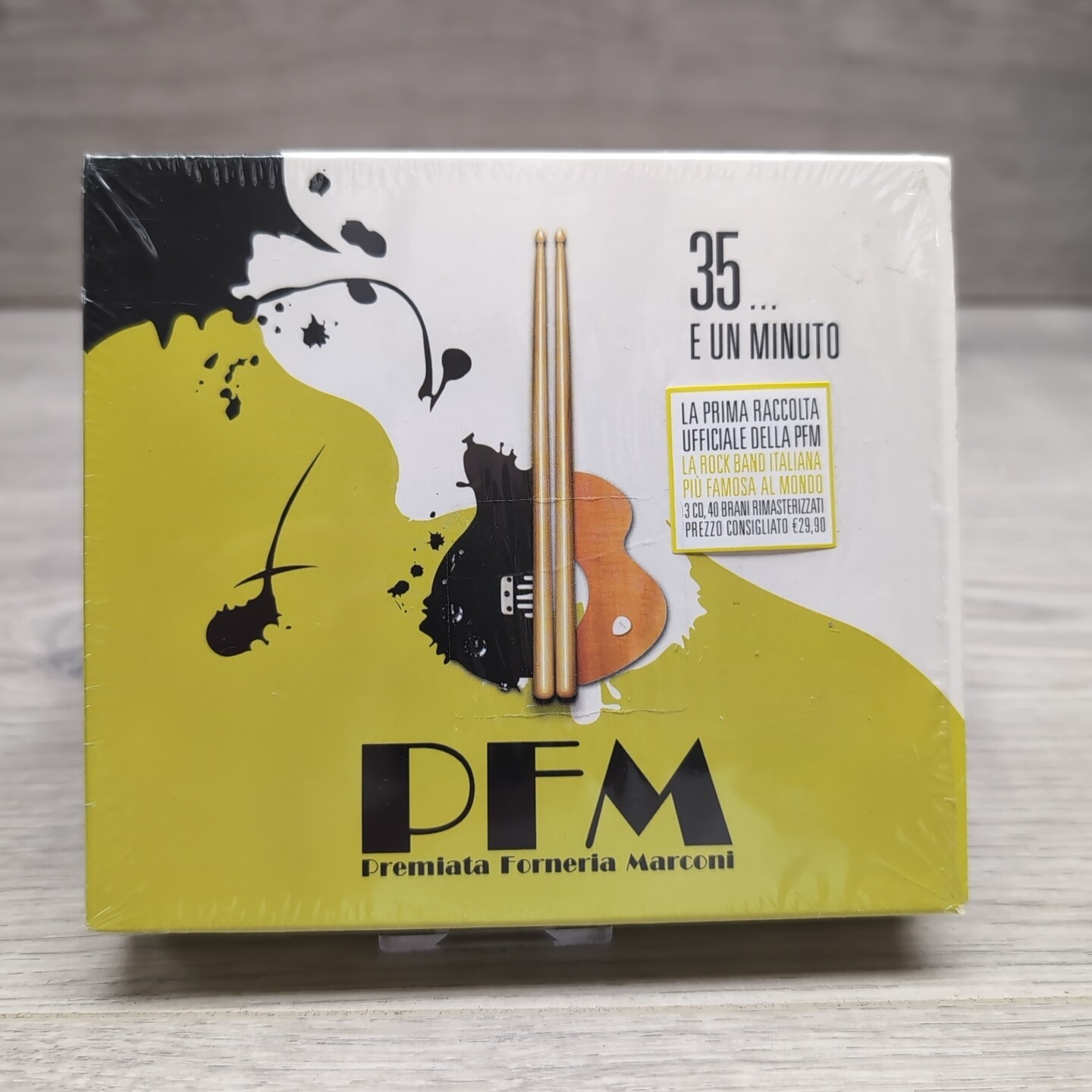 Premiata Forneria Marconi 35 E Un Minuto - CD 3 Disc Box Set - 2007 Sony BMG VGC