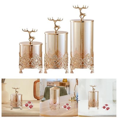 Elegante Bonbonglas Dekoglas Kreativ Vorratsdose Party Bonbonglas Bonbonglas