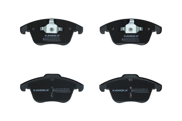 Kamoka Bremsbelagsatz, Scheibenbremse JQ1013794 FüR Ford Land Rover Volvo-image