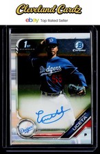 2019 Bowman Chrome #CPA-EU Edwin Uceta Prospects Autographs