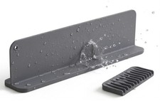 Silicone Sink Splash Guard 17.3" with Suction Cups - For Sink Area - Keep Cou...
