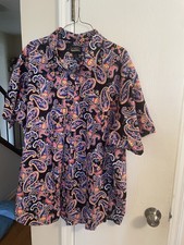 Daniel Cremieux Premium Men's Short Sleeve Casual Shirt Size 4XB