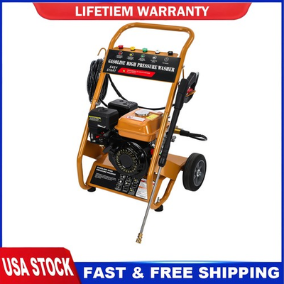 #ad 3950 PSI Gas Pressure Washer 5 Nozzles Gas Powered Washer 6.5HP 2.6 GPM 3950 PSI $273.00