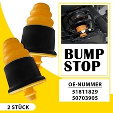 2X Anschlagpuffer Staubschutzsatz Stoßdämpfer Hinten Passend Für Abarth 500 500C