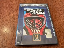 NHL Vintage Collection: Masked Men, The Last Line of Defense (DVD, 2006) NEW