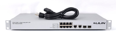 Lilin PMH-POE08260WAT 8 Ports PoE Plus Fast Ethernet Switch PoE+ w424