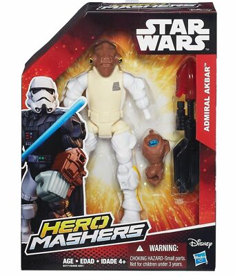 Star Wars Hero Mashers Admiral Akbar Hasbro Disney NEW
