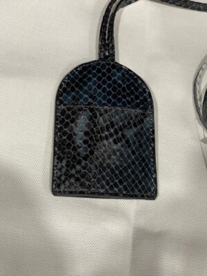 Maison Martin Margiela Key Ring Lanyard necklace card holder Blue