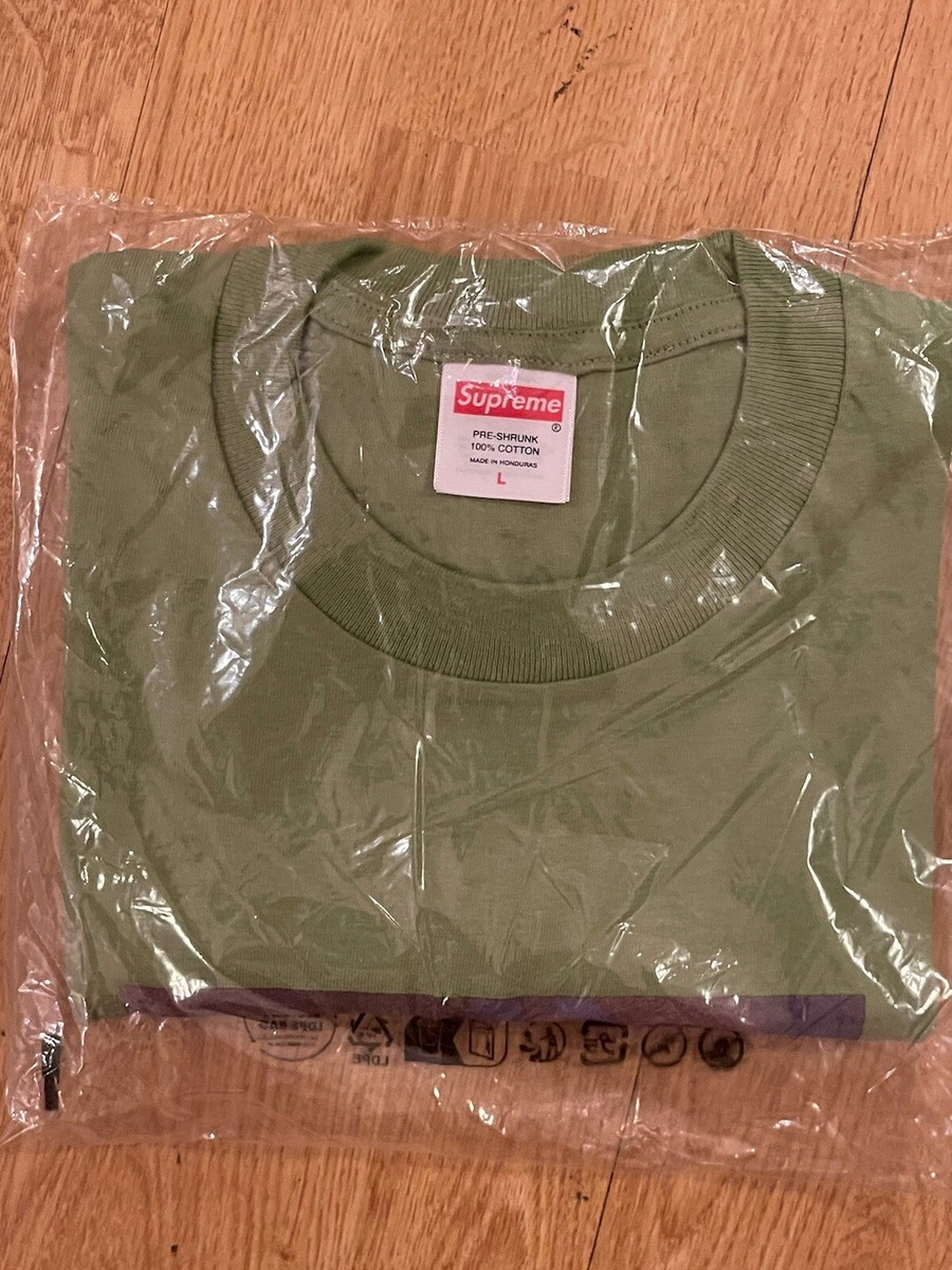 Supreme Snow White Tee T-Shirt Size L Large Moss Green FW24 Supreme Snow White Tee T-Shirt Size L Large Moss Green FW24
