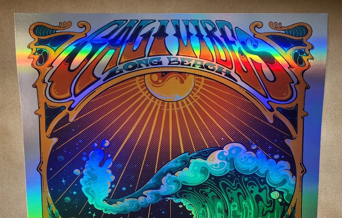 De Marly/カリステ/ポスター Cali Vibes Foil Poster by Zazz Snoop Dogg Dirty Heads Damian