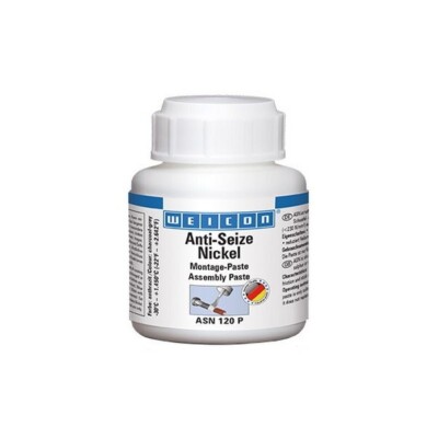 WEICON ASN120P Anti-Seize Paste 120g Brush-Top Can, Nickel