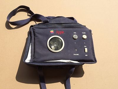Apple Computer lunchbag with AM/FM radio - possibly only one existing ...