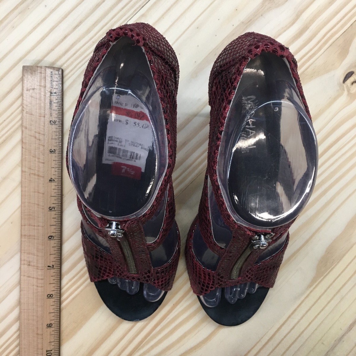 Michael Michael Kors Heels Womens 7.5 M Berkley Open Toe