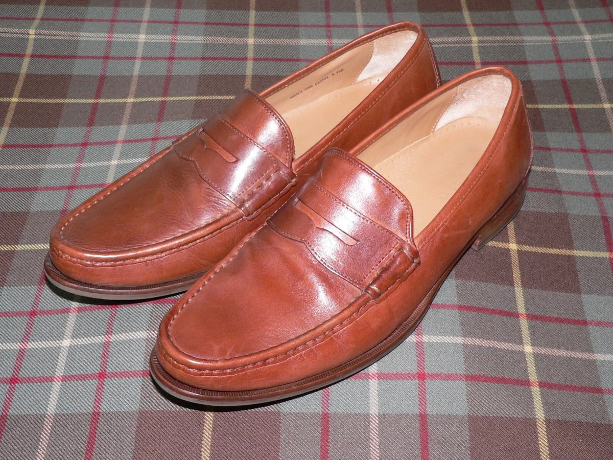 Cole Haan Grand OS Aiden Penny II British Tan Loafers C22771 Size 10 M US