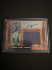 2023 Certified - Freshman Fabric Signatures Mirror Orange Jaren Hall /249 