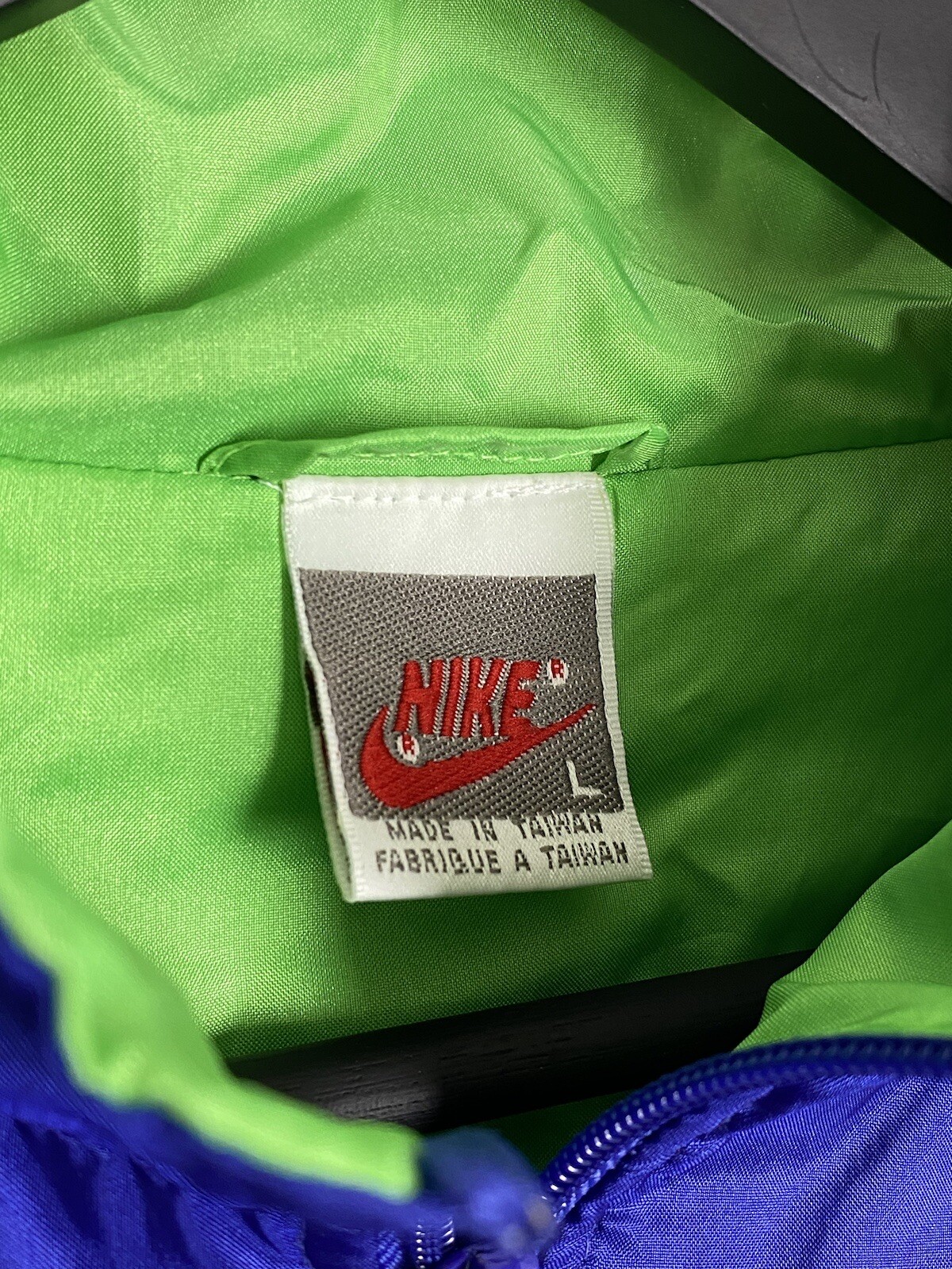 1990’s Vintage Nike Nylon Track Top Jacket Gem
