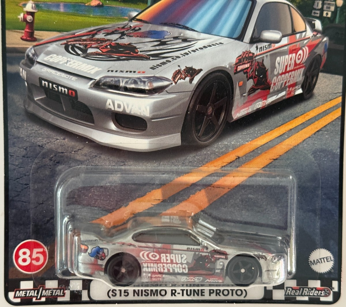 2023 Hot Wheels Boulevard #85 Nissan Silvia S15 Nismo R-Tune Proto