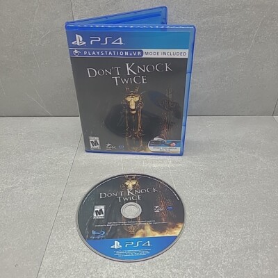 Don't Knock Twice Sony PlayStation 4 2018 Complete VR Compatible 