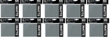 1000 Ultra Pro Eclipse Grey Matte Deck Protector Sleeves Brand New